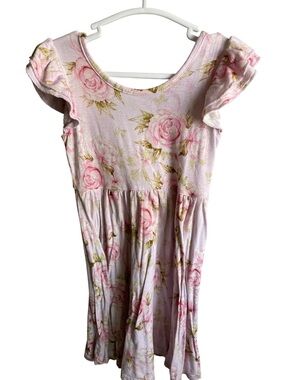3T Bums and Roses Floral Dress